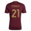 Oficiální Fotbalový Dres AS Řím Dybala 21 Domácí 2024-25 pro Děti